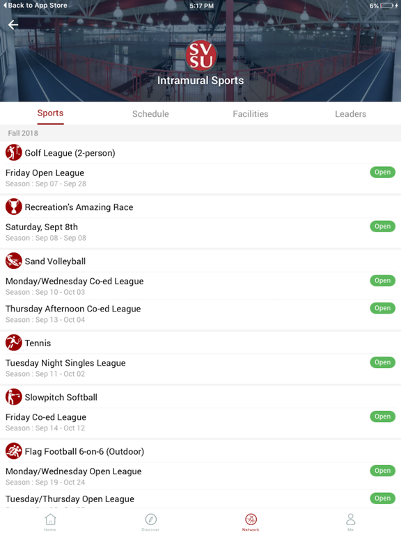 Screenshot #5 pour SVSU Campus Rec