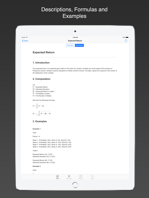 Screenshot #5 pour BA Financial Calculator Plus