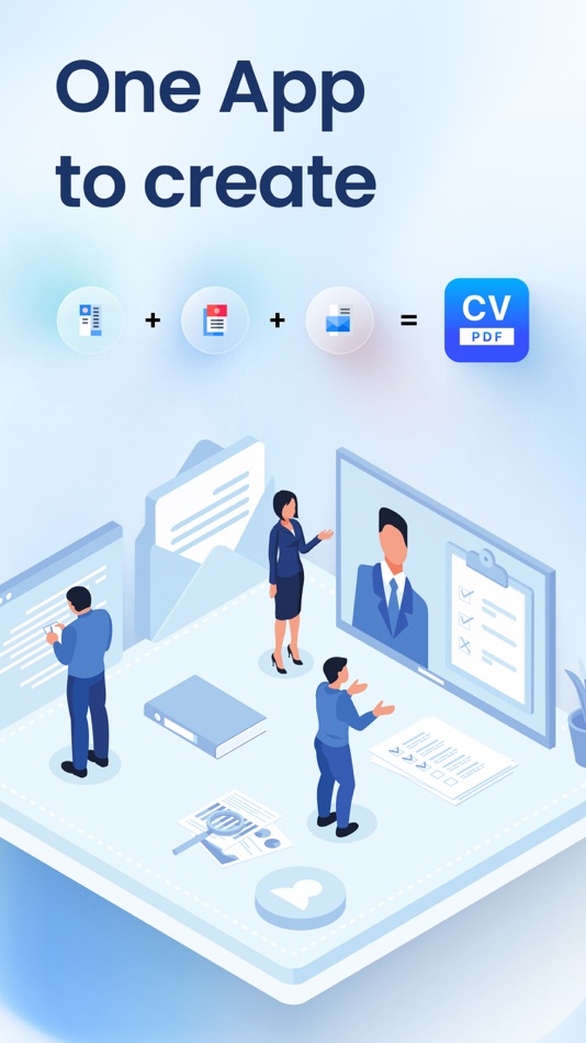 #1. AI Resume & CV Maker (iOS) 由: Mobotechnology LLC