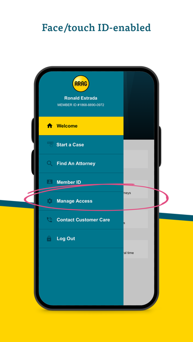 ARAG Legal Screenshot