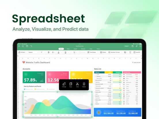 Screenshot #5 pour WPS Office: PDF, Docs, Sheets