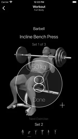 Dumbbell & Barbell Workouts screenshot 2