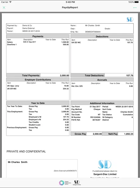 Payslip