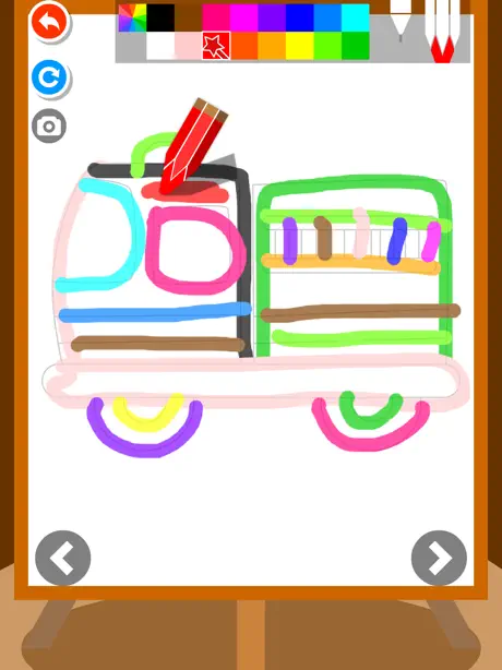 Car puzzle Coloring Games