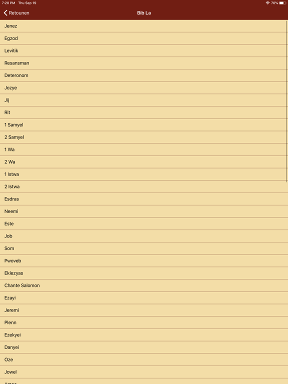 Screenshot #4 pour Haitian Creole Bible