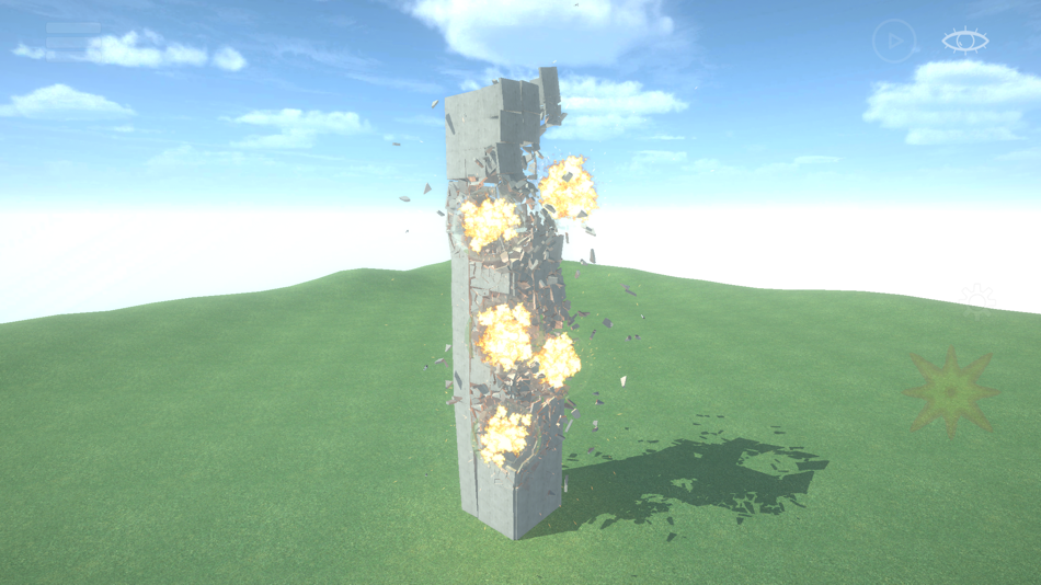#1. Destruction simulator (iOS) Podle: Serafim Katasonov