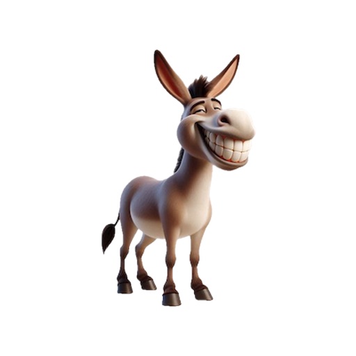 Happy Donkey Stickers icon