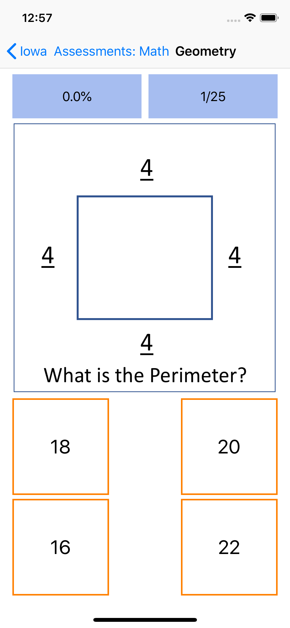Iowa Math Trainer for ITBS screenshot 5