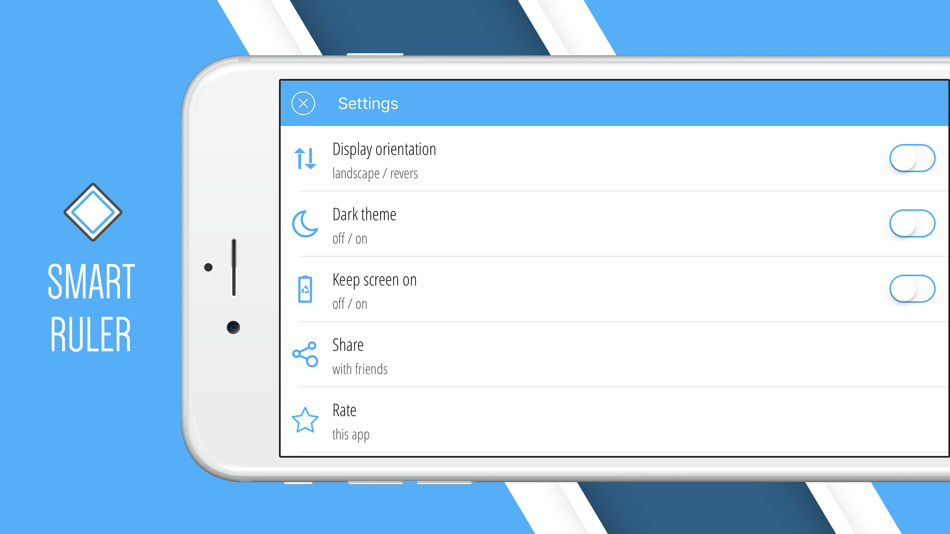 #4. Ruler - Handy Tape Measure (iOS) 由: Bhavinkumar Satashiya