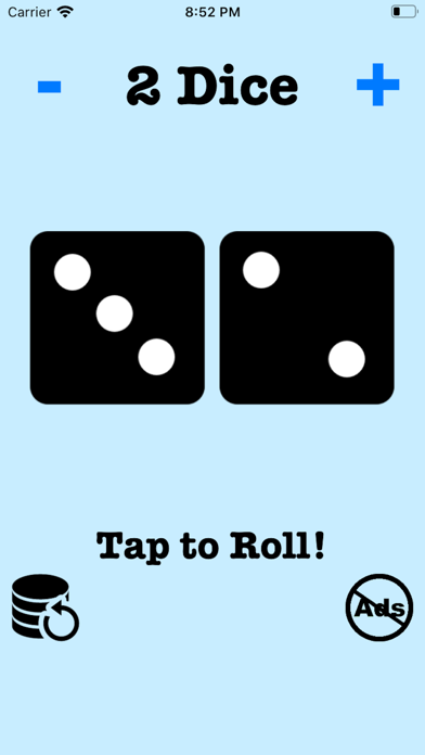 Dice Roller - App Screenshot