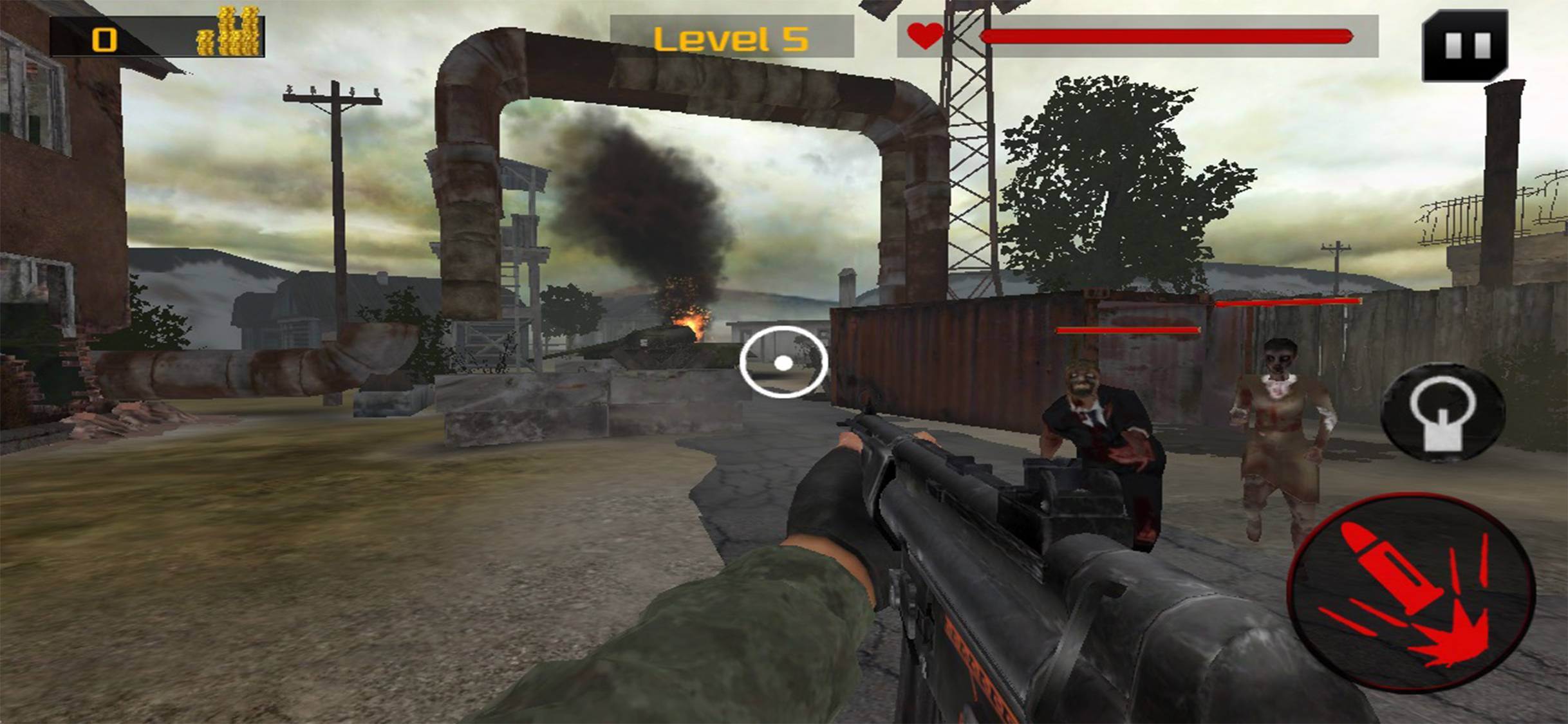 Zombie Hunter: Sniper Ops screenshot 2