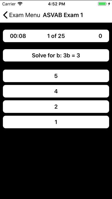 Screenshot #1 pour ASVAB Test Prep 2025-2026