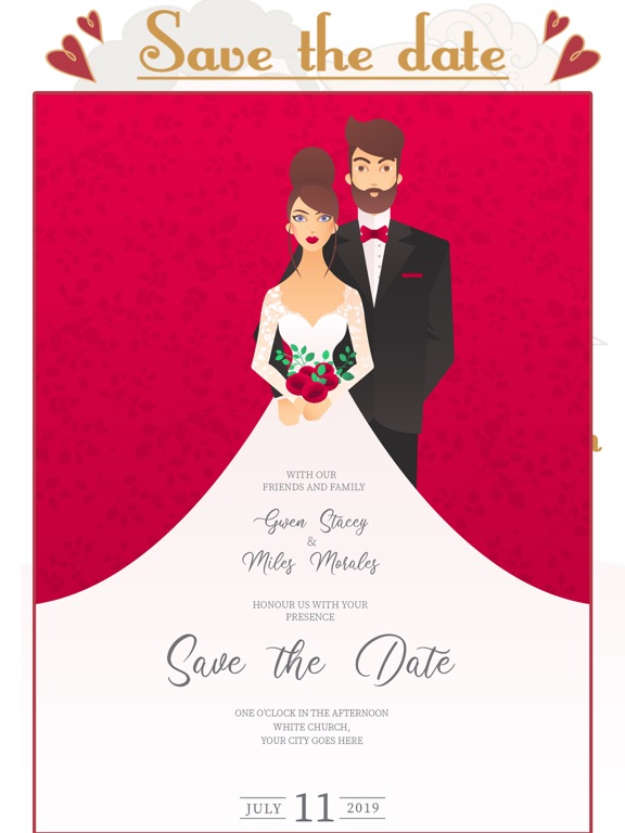 Screenshot #5 pour Save The Date: Invitation Card