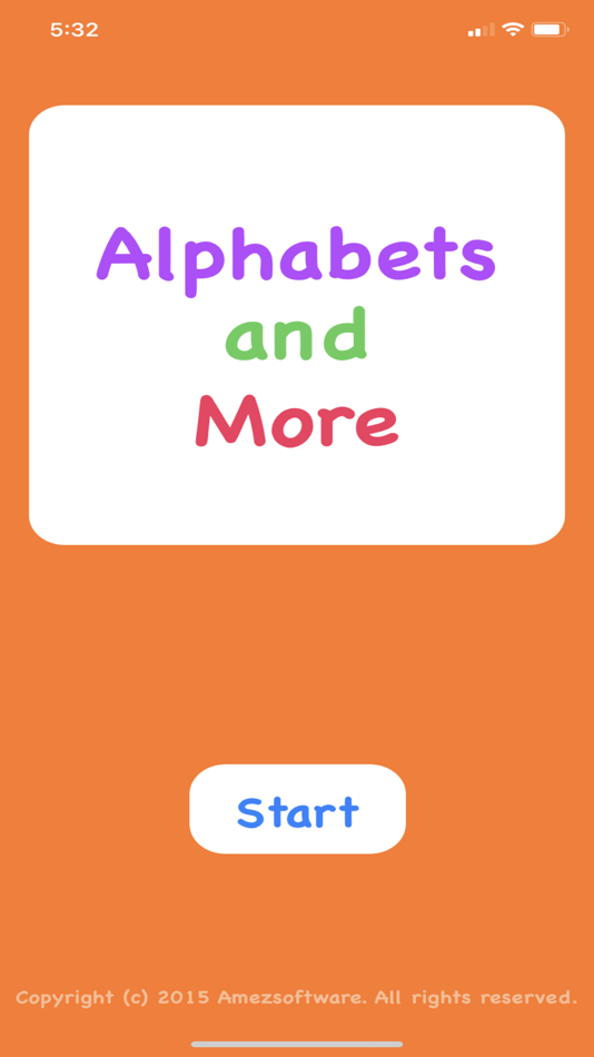 #1. Alphabets and More (iOS) 由: Rogelio Amezquita