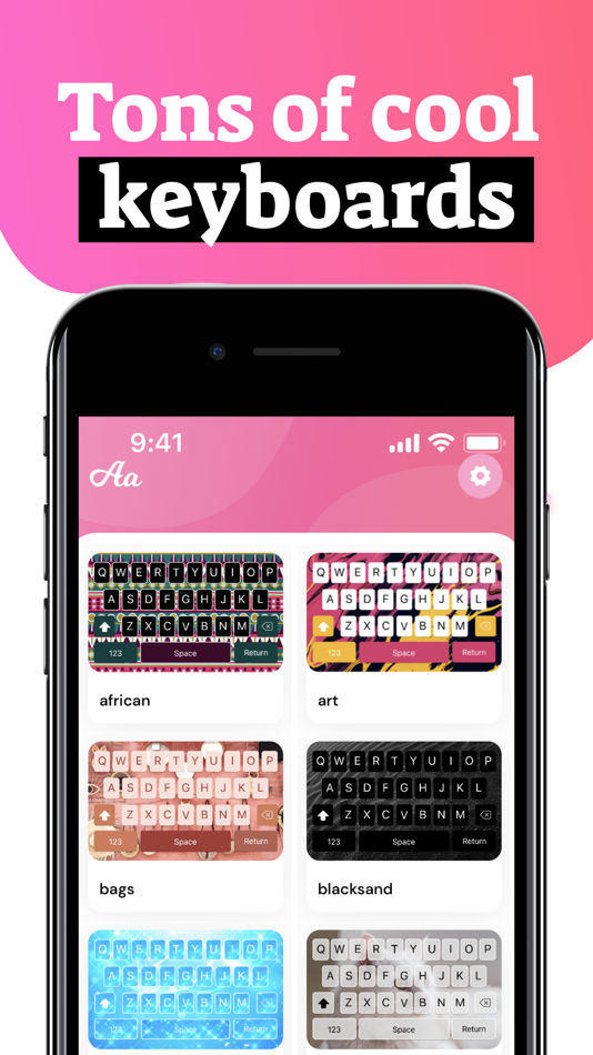 #10. Fonts: Keyboard & Font Art (iOS) 由: Zed Peru, S.A.C.