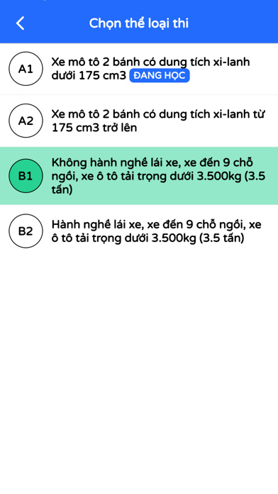 Ôn Thi GPLX 600 Câu - GoTest Screenshot