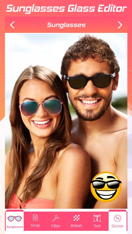 Sunglasses Glass Editor - Lens