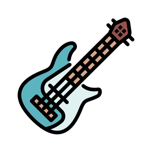 Bass Player Stickers