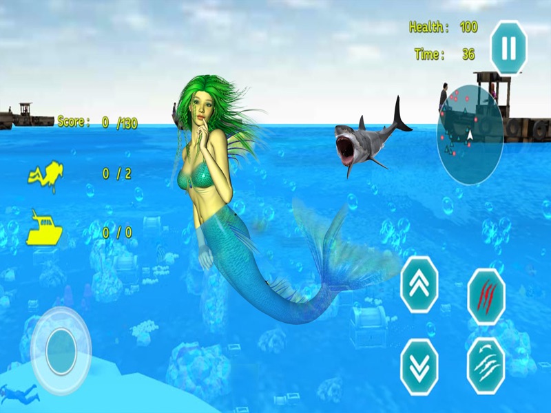 Mermaid Princess Adventure 3D screenshot 5