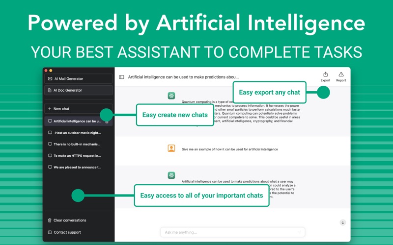 AI Chat Bot - Ask Assistant Screenshot