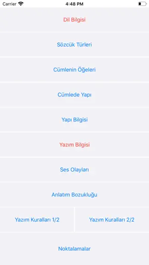 Dil Bilgisi screenshot 1
