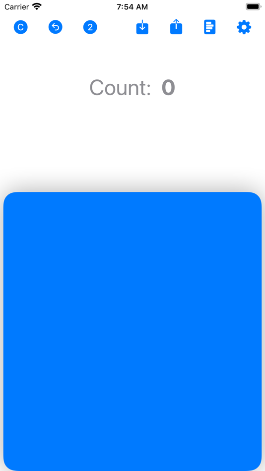 #1. Custom Counter (iOS) Bởi: Deep Blue Development LLC