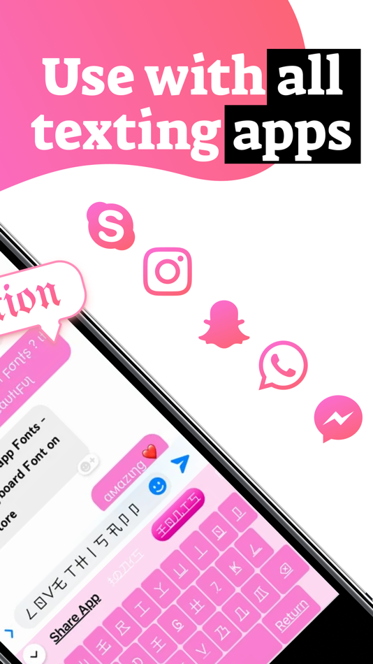 #8. Fonts: Keyboard & Font Art (iOS) 由: Zed Peru, S.A.C.