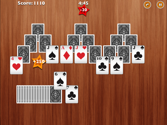 Screenshot #5 pour Tri-Peaks Solitaire