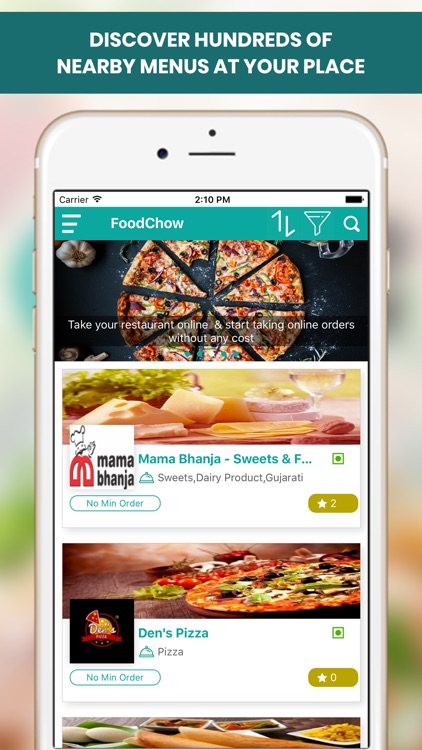 FoodChow-Online Food Ordering
