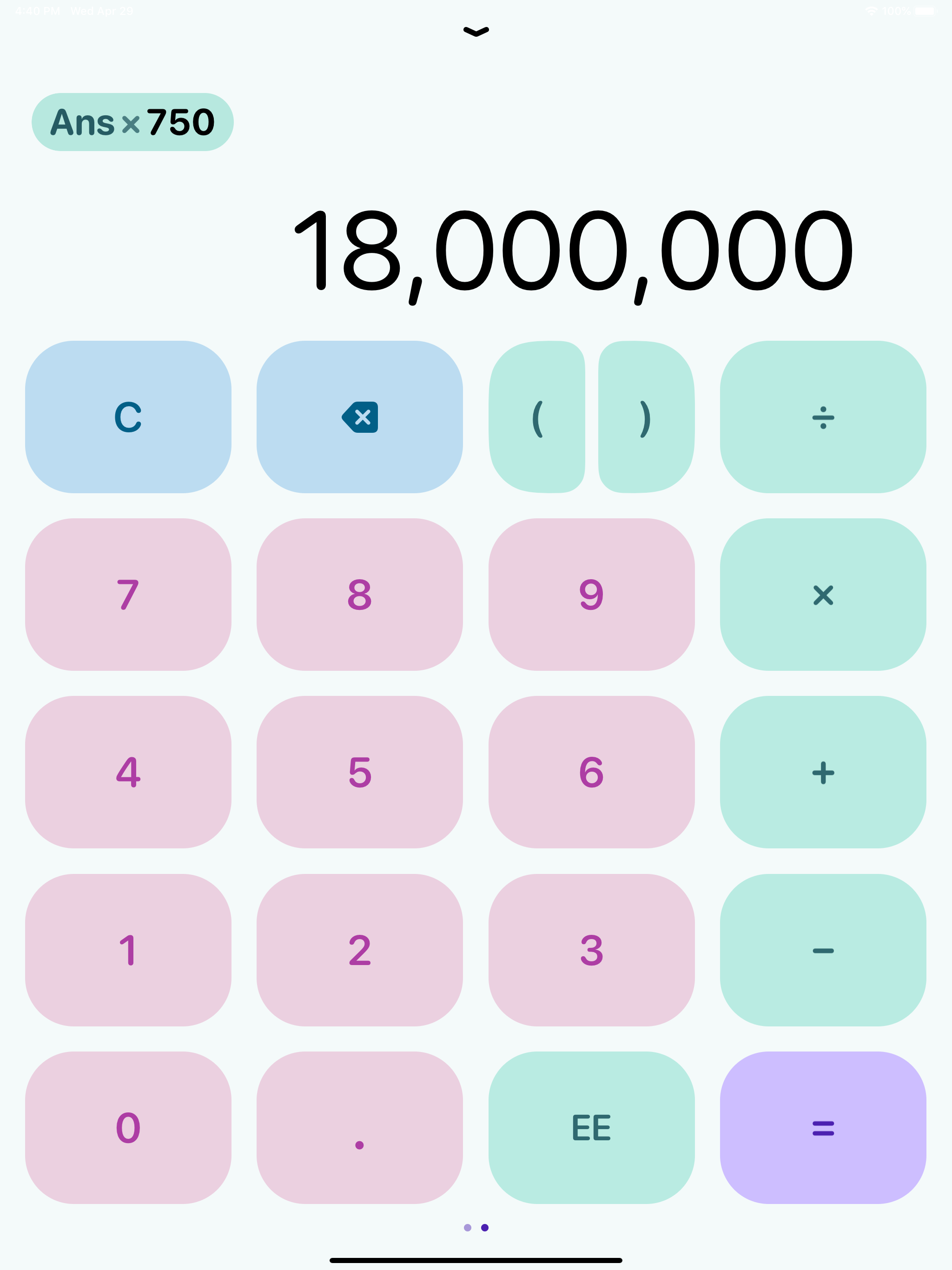 Haseba Calculator