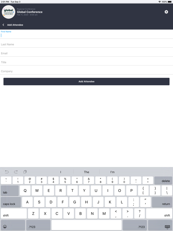 Bevy Organizer iPad screenshot 5 - Utilities app