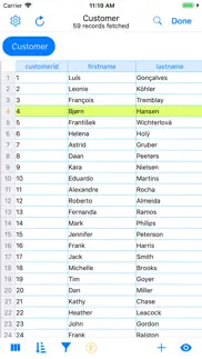 sqlite mobile client iphone capturas de pantalla 3