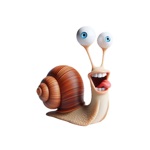 Download Goofy Snail Stickers app