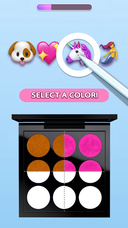 #2. Makeup Kit - Color Mixing (iOS) 来自: Crazy Labs