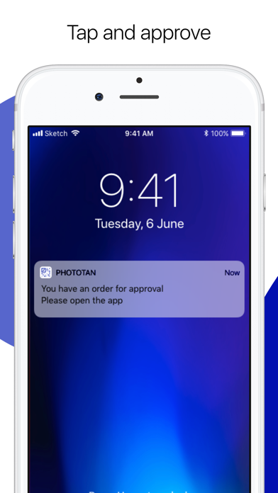 Deutsche Bank photoTAN iPhone screenshot 5 - Finance app