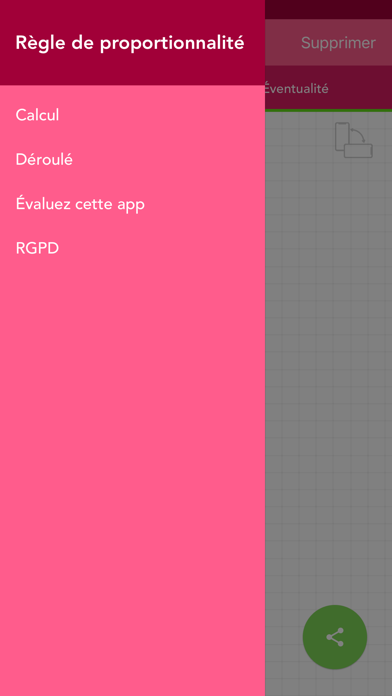 Screenshot #2 pour Règle de proportionnalité PRO
