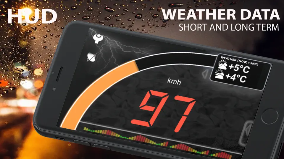 Скриншот ASmart HUD +SpeedCams на iPhone 4