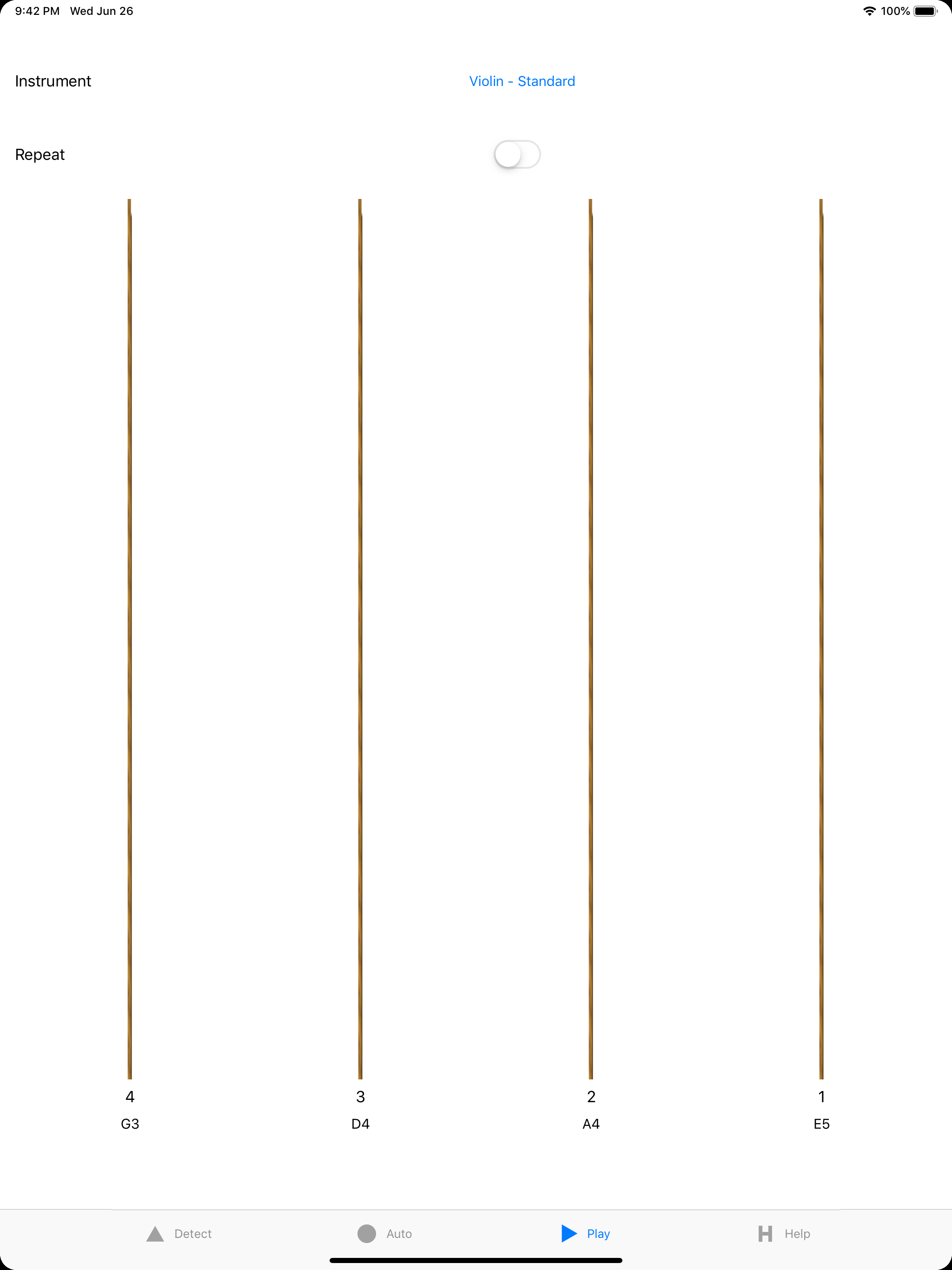 Violin Family Tuner screenshot 7