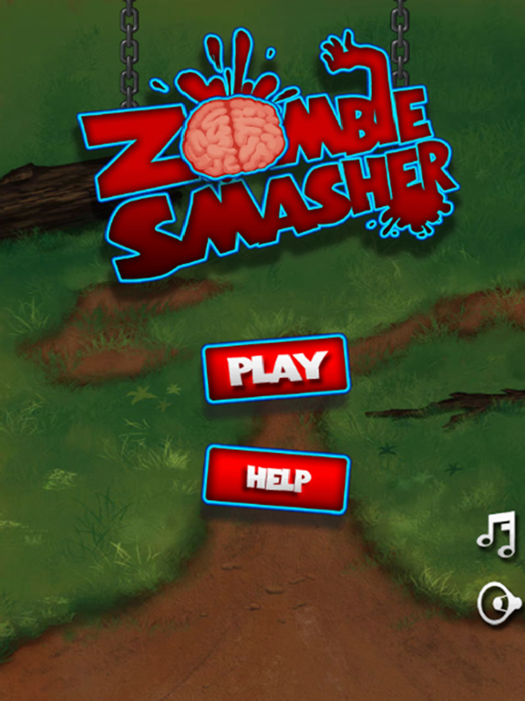 Zombie Smasher Puzzle iPad screenshot 4 - Games app