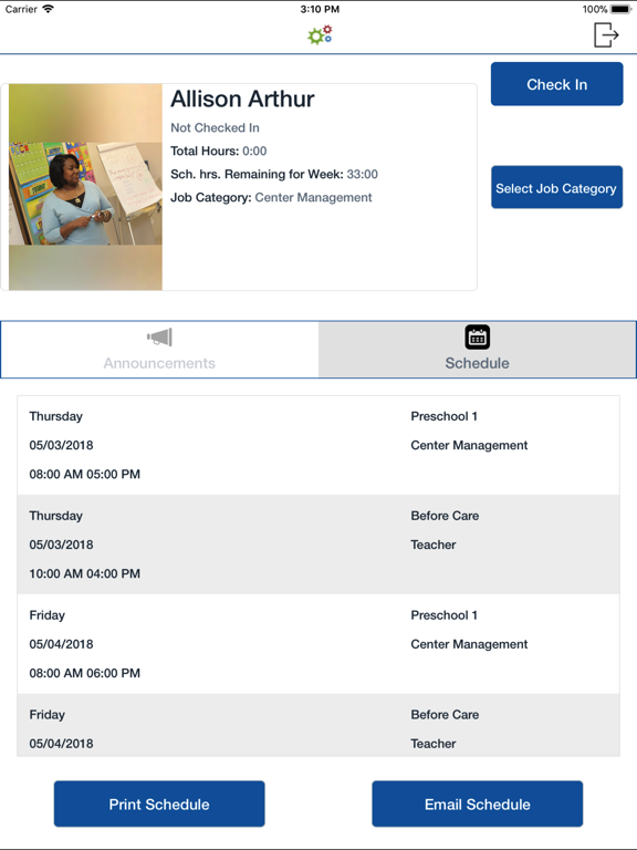 Screenshot #5 pour InSite Check-In