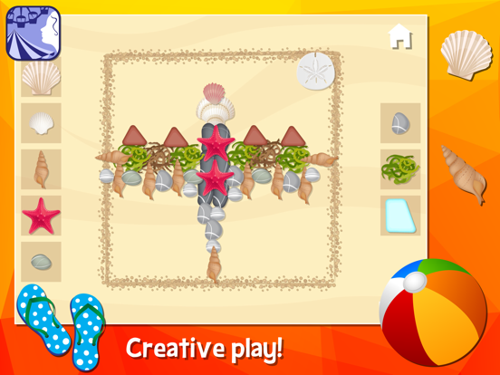 Grandma's Beach Fun iPad app afbeelding 1