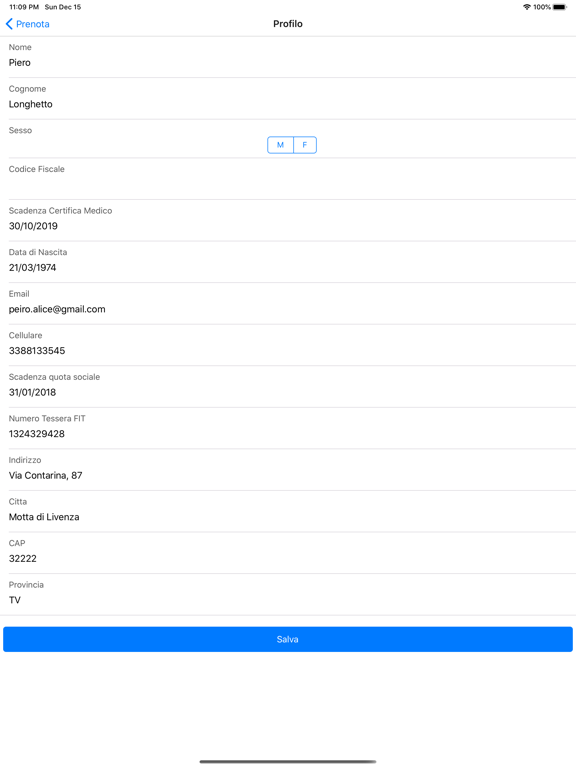 EisApp iPad screenshot