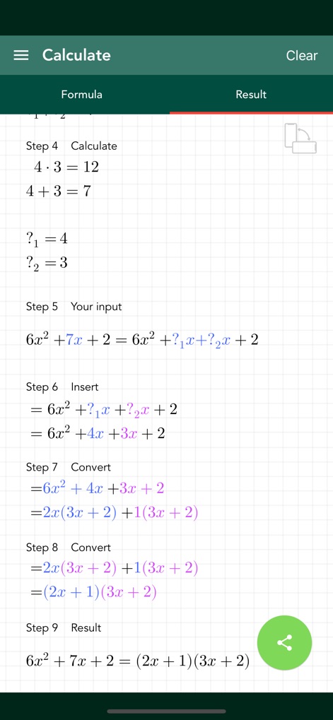 AC Method for Factoring - Education App | MWM