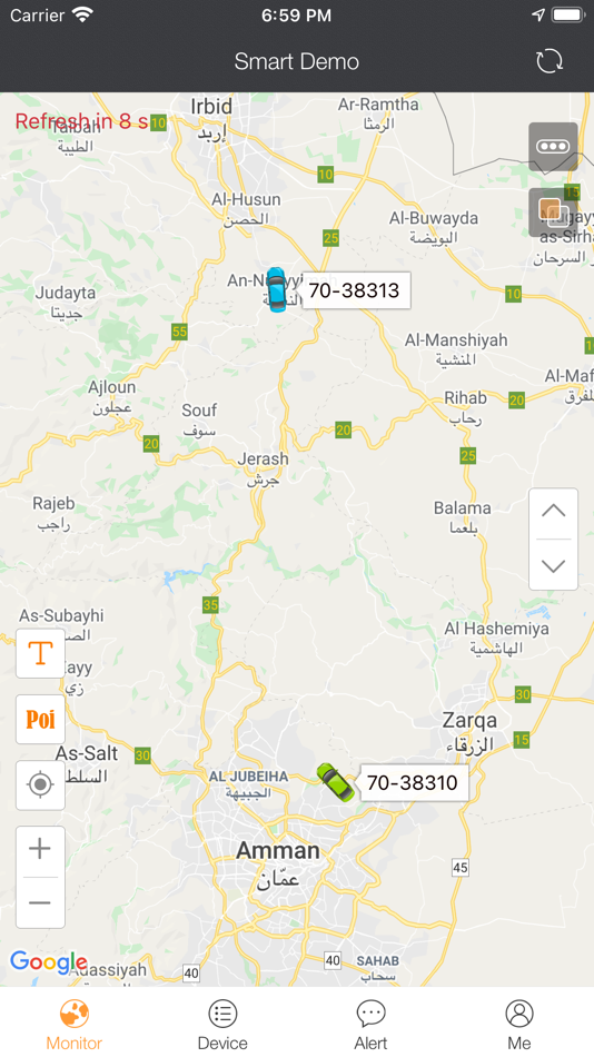 #3. Smart_Tracker_Gps (iOS) By: Moath Abu Shammaleh