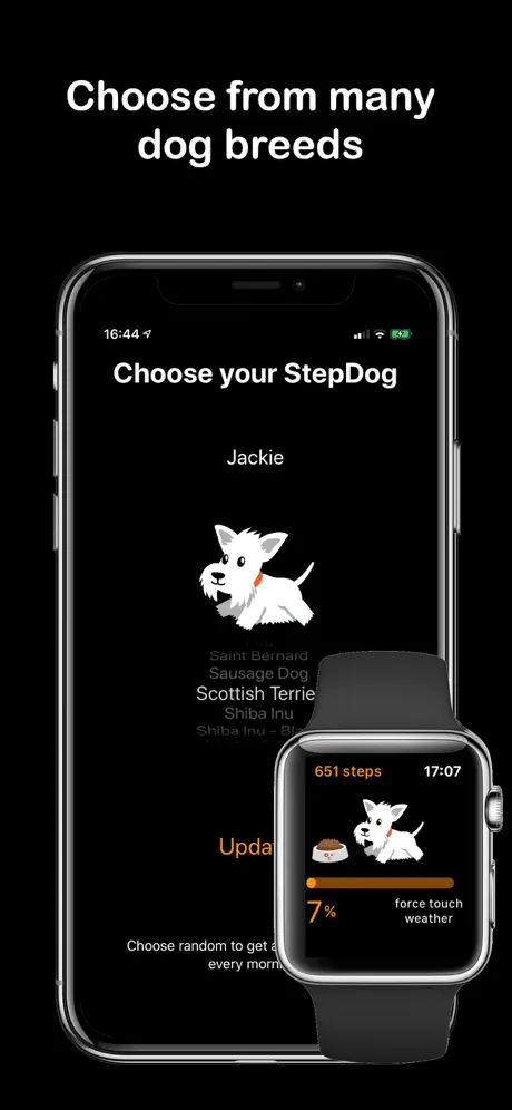 StepDog - cão de estimação