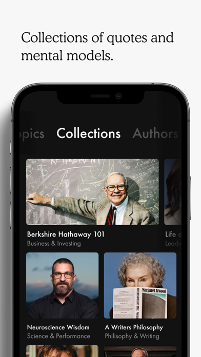 Wisdom: Quotes & Mental Models Screenshot
