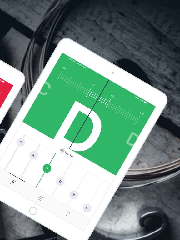 Tuner ONE PRO Guitar & Ukulele iPad screenshot 2 - Music app