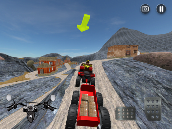 Dirt Bike Stunt Racing 3D iPad screenshot