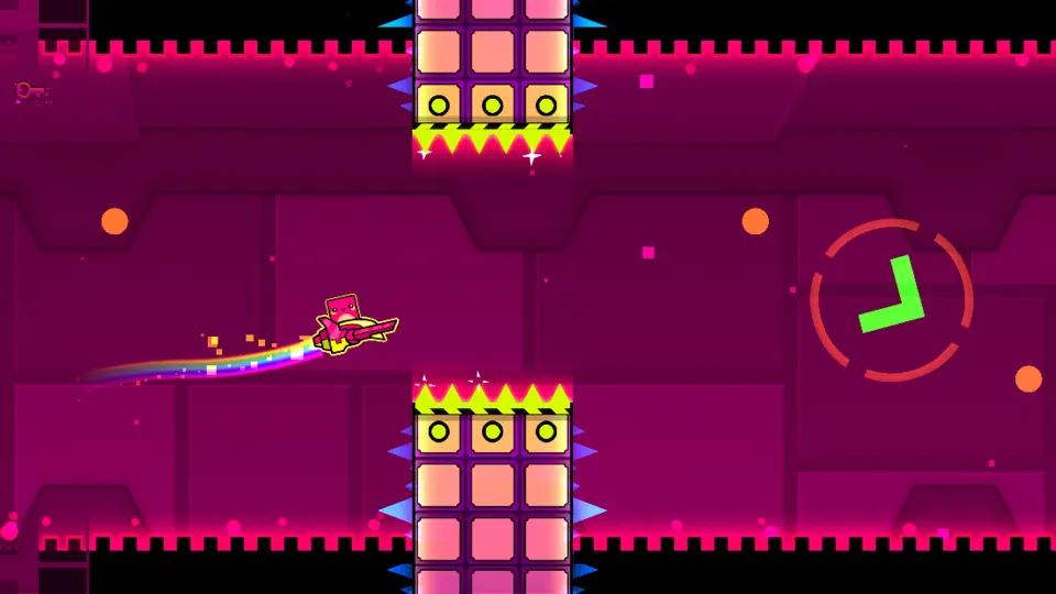 Captura de pantalla de Geometry Dash SubZero en iPhone 3