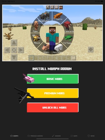 Morph Addons For Minecraftのおすすめ画像2